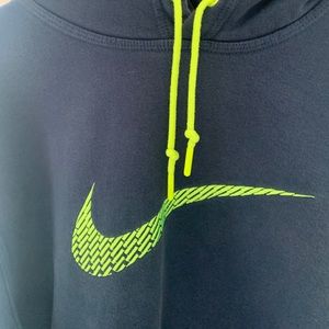 NIKE Men’s Vintage Hoodie Like New Condition Neon